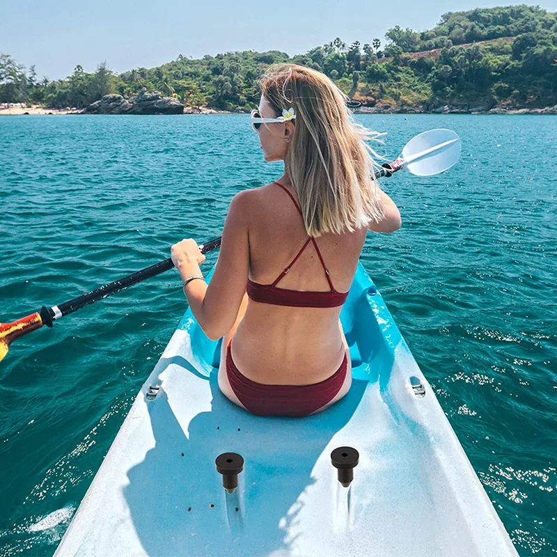 

8 Pcs Kayak Drain Plug Silicone Scupper Plugs Drain Holes Stopper Bung for Most Fishing Boats Kayak