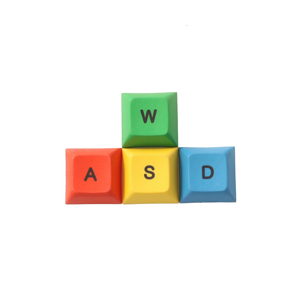 Профиль DSA PBT RGBY ESC WASD направление стрелка колпачок механическая клавиатура