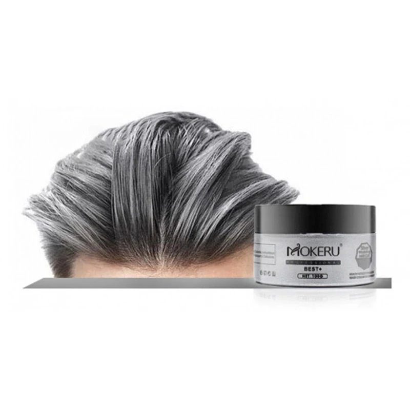 100 г Уход за волосами Цвет воск Для женщин мужчин временные укладки грязь DIY