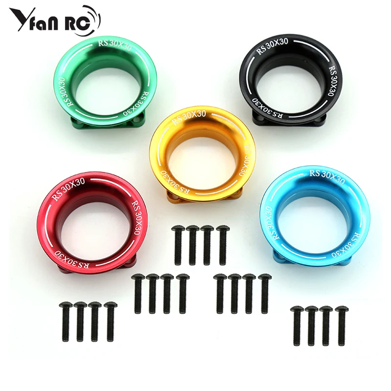

Yfan Rc 1/10 model car motor radiator air inlet hood motor metal fan cover air inlet 30 * 30