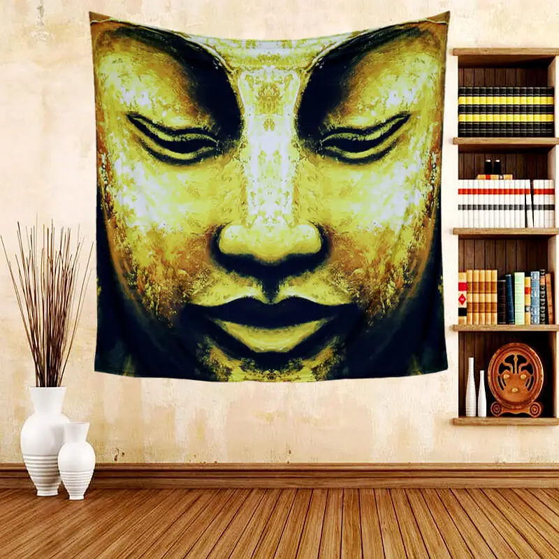 LeRadore гобелен Индийский Слон Мандала настенные вешалки домашний декор полиэстер