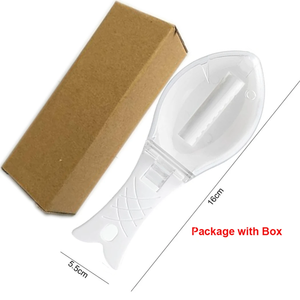 

Handheld Plastic Fish Scaler Tool Scraping Fish Scraper Non-Slip Cleaning Remover Cleaner Scraper Kitchen Accessories Gadget