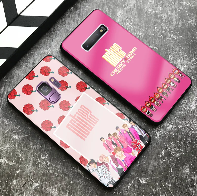 NCT 127 Kpop Модный мягкий силиконовый стеклянный чехол для телефона Samsung Galaxy S8 S9 S10e S10