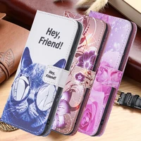 flower leather soft cover for huawei p smart 2021 plus y7a y8p y9s honor 30i 10i lite 9a 9x 9c 9s 8a 8s 8x 20s pro wallet case