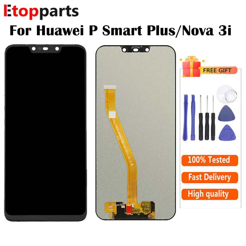 ЖК экран для Huawei Nova 3i дисплей P Smart Plus с сенсорной сборкой запасные части|Экраны