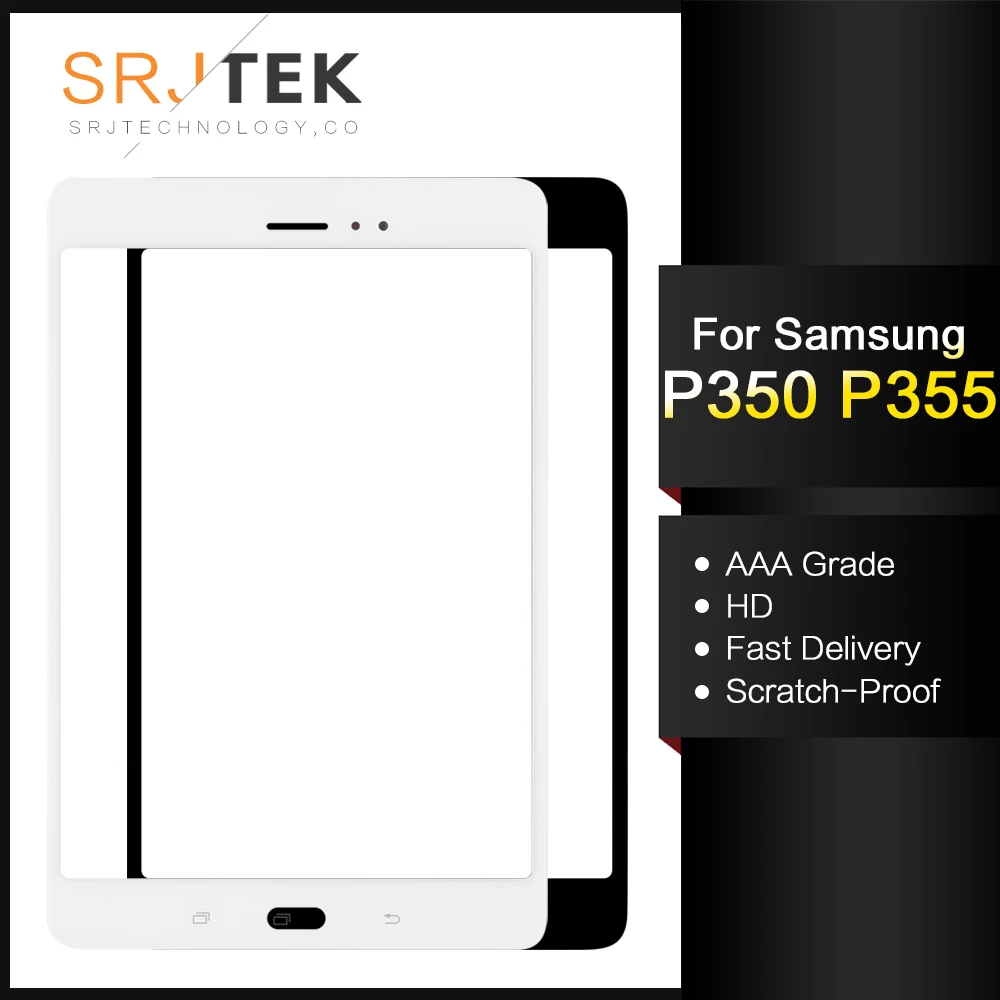 SRJTEK 8 &quotдля Samsung Galaxy Tab A SM P350 P355 сенсорный экран с цифрователем сенсорного ввода