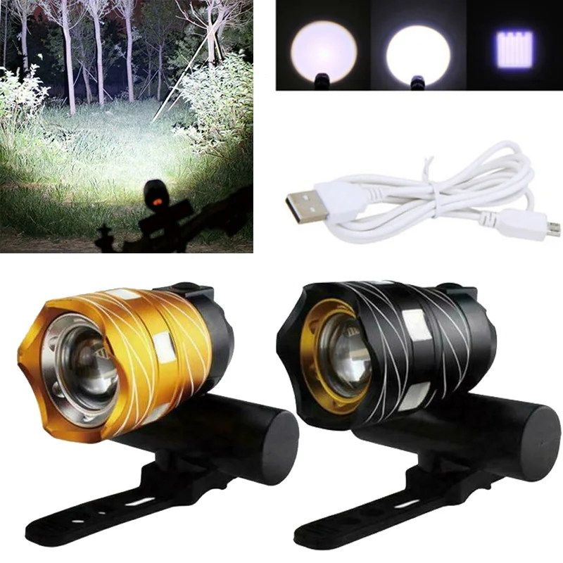 

MTB Road Bike Front Lights Bicycle LED Lamp Headlight Bright For Night Riding