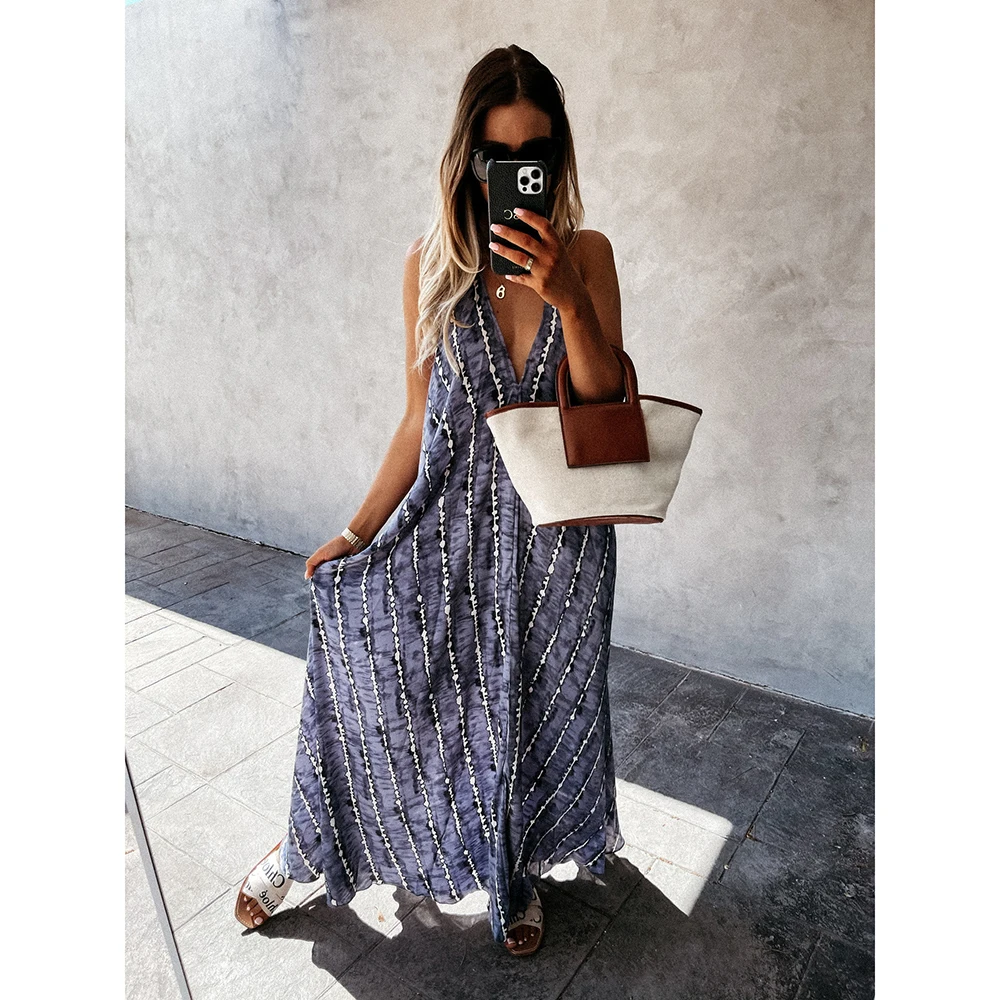 

New Design Good Quality Factory Price Fashion Hot Selling Women's 2021 Summer Suspender Sleeveless Dress