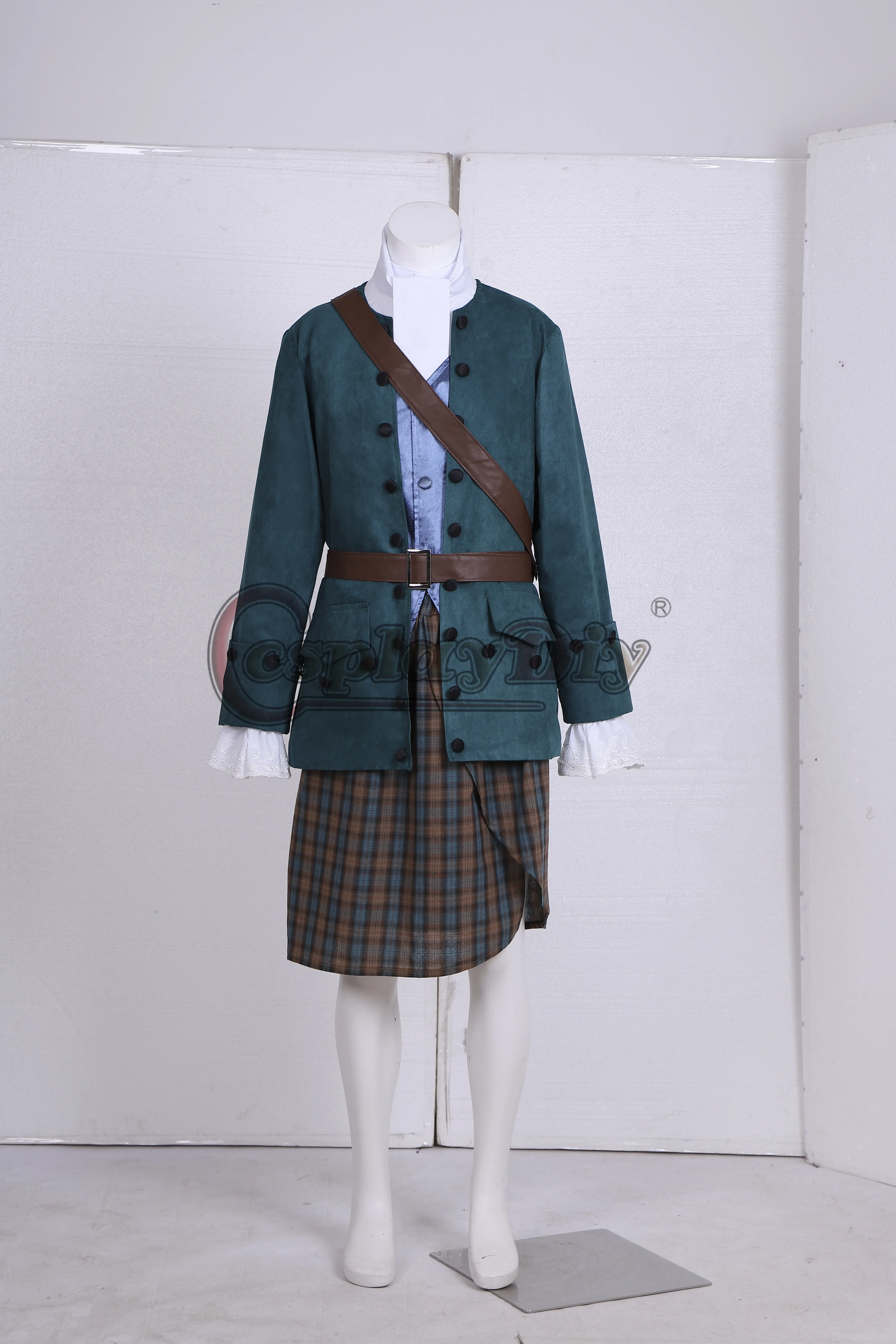 Cosplaydiy заказной Outlander Джейми Фрейзер Косплей Костюм для взрослых Хэллоуин наряд