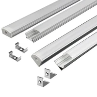2 30 setspack 0 5m recessed surface led aluminum profile led line light 3528 5050 5630 led stripmilky cover aluminum channel