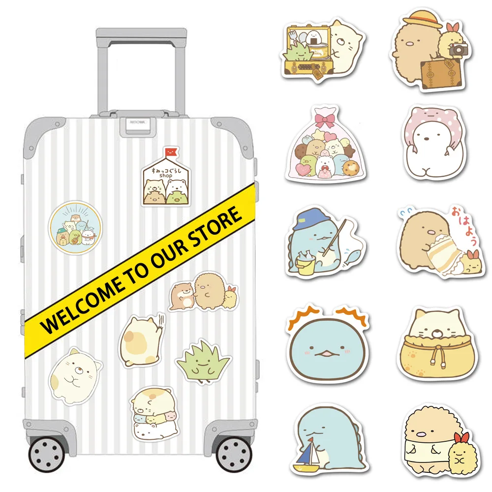 

10/30/50PCS Non-repetitive Cartoon Cute Stickers Decoration Notebook Hand Account Decoration Waterproof Stickers Wholesale