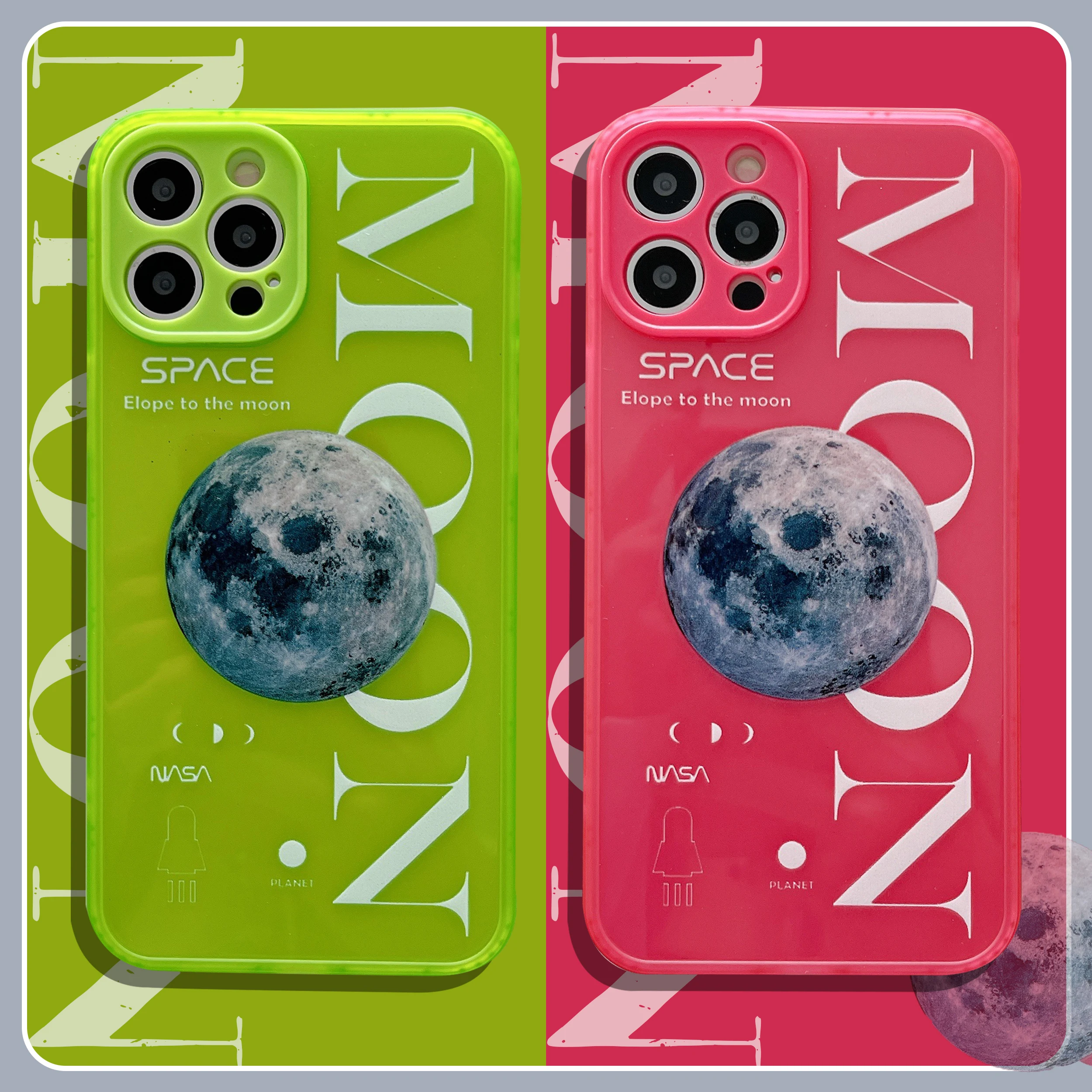 

Pencil Cases Transparent geometric pattern Outer Banks Anti-drop Smart Phone Case For Iphone 12 Pro Max 11 XR XS 87P