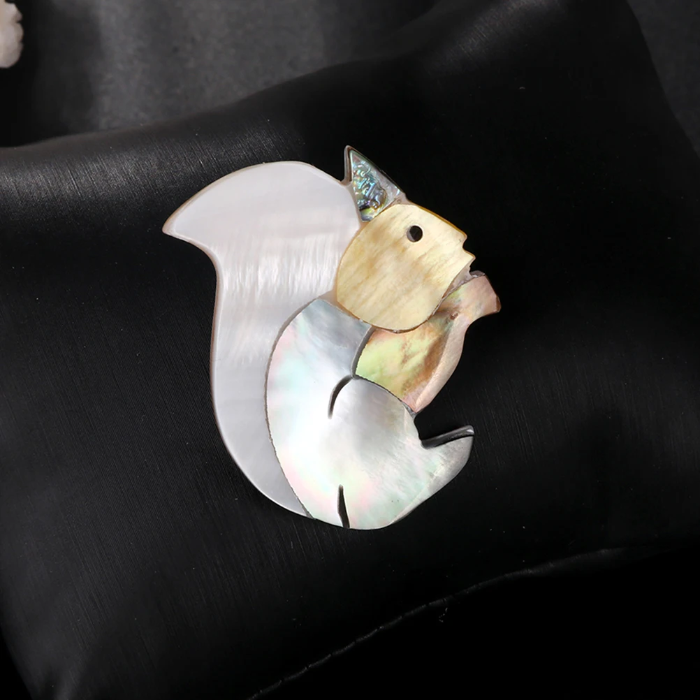 1 шт. брошь стильные булавки креативная Брошь Мода нагрудник значки в форме белки