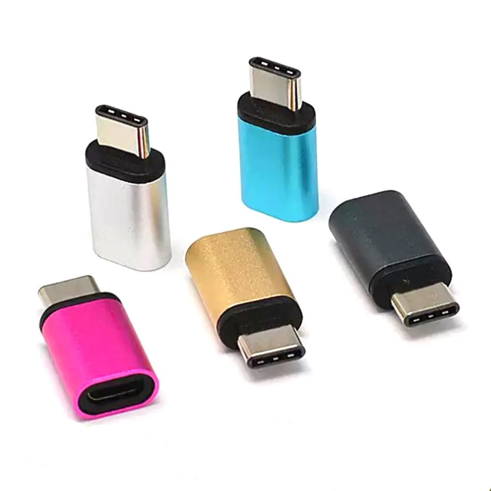Адаптер Type C USB к Micro кабель из сплава штекер гнезду типа переходник разъем для