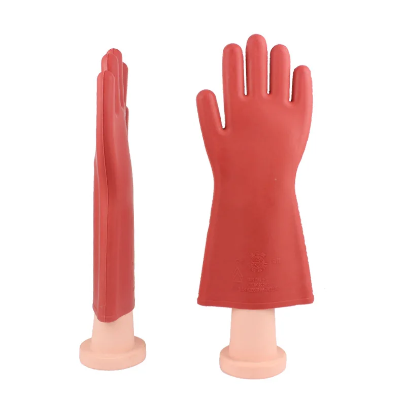 

Sheng Ann 12kV Insulation Gloves High Pressure Insulated Rubber Gloves Electrician Protection Insulation Working Gloves Genuine
