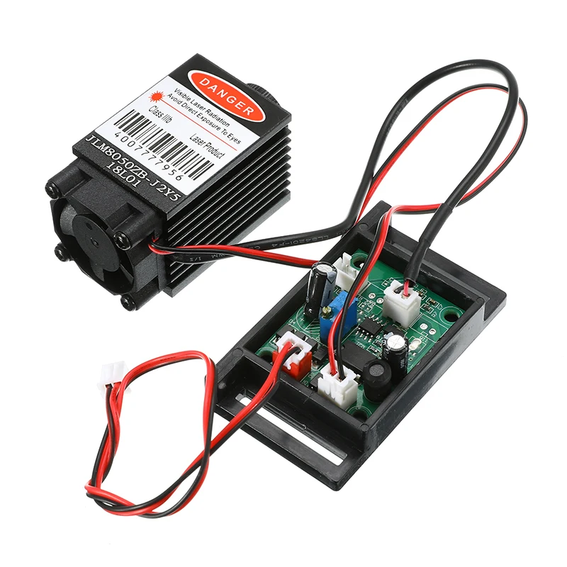 Фокусируемый 500 МВт 808 нм инфракрасный лазерный диод точечный модуль 12 В + TTL