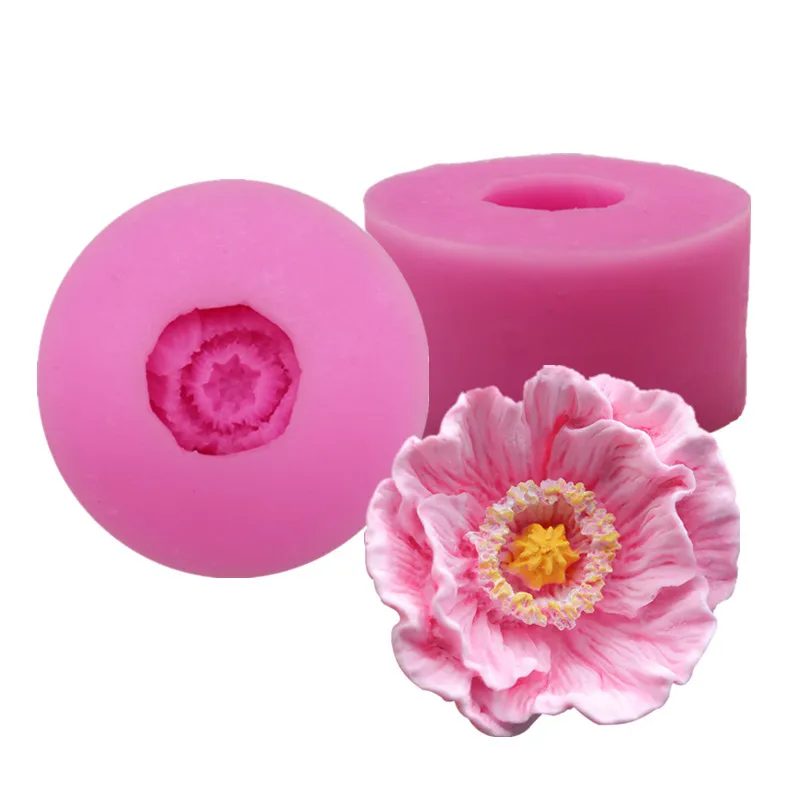 Силиконовая форма для мыла ручной работы с цветами силиконовая сахарного торта