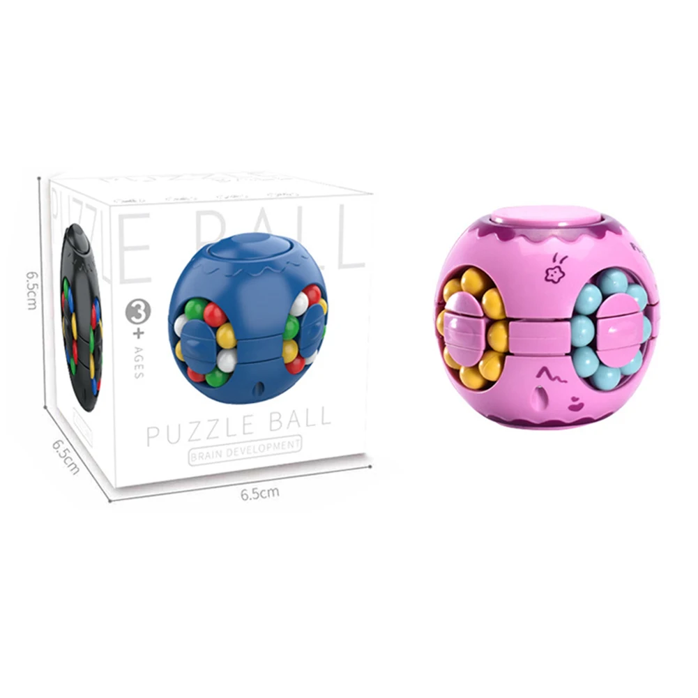 

3 in 1 Cube Gyro Spinner Toys Fingertip Spin Stress Relief for Kids Adults Adult Kid Funny Anti-stress Decompression