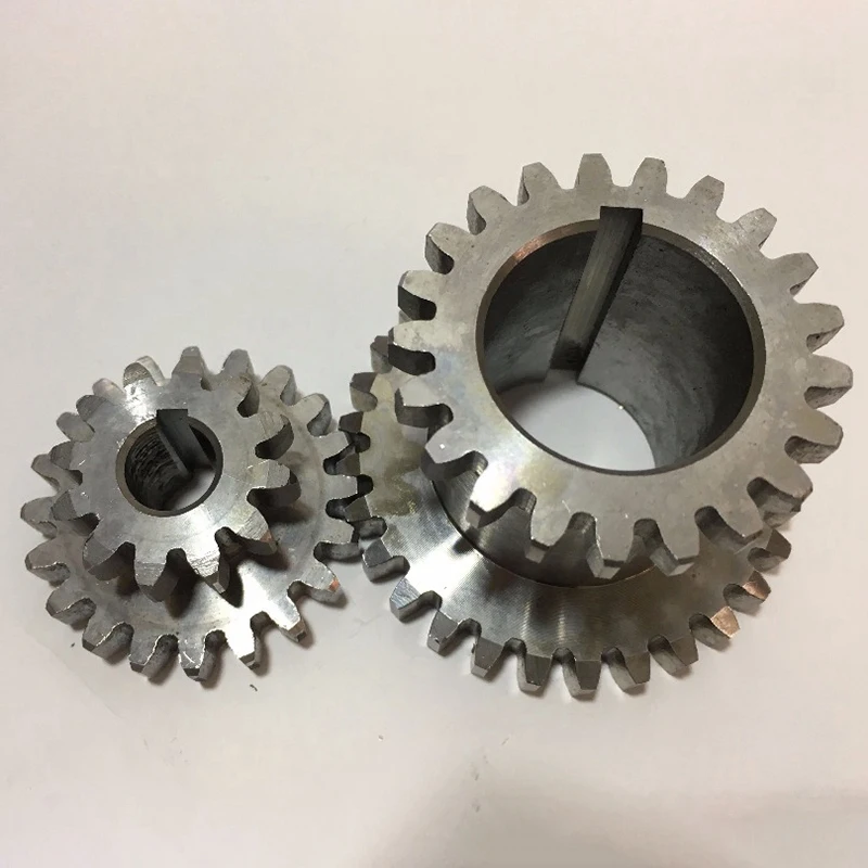 

2Pcs Cj0618 Teeth T29Xt21 T20Xt12 Dual Dears Metal Lathe Gear & 2Pcs Pulley Gear Motor Belt Gear Drive Wheel Gear