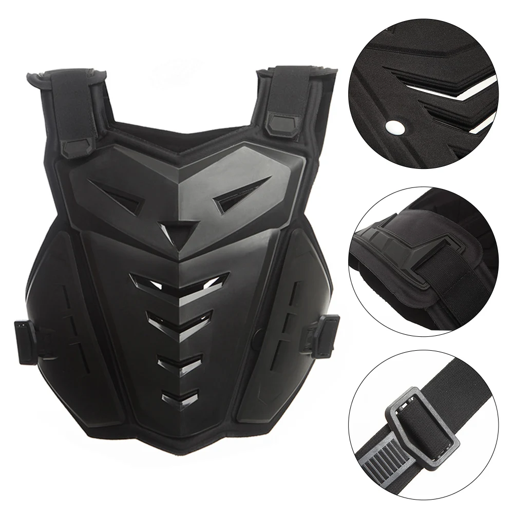 

Motorcycle Riding Shock Resistant Gear Armor Vest Soft Reduce Damage Chest Support Practical Adjustable Back Protector Durable