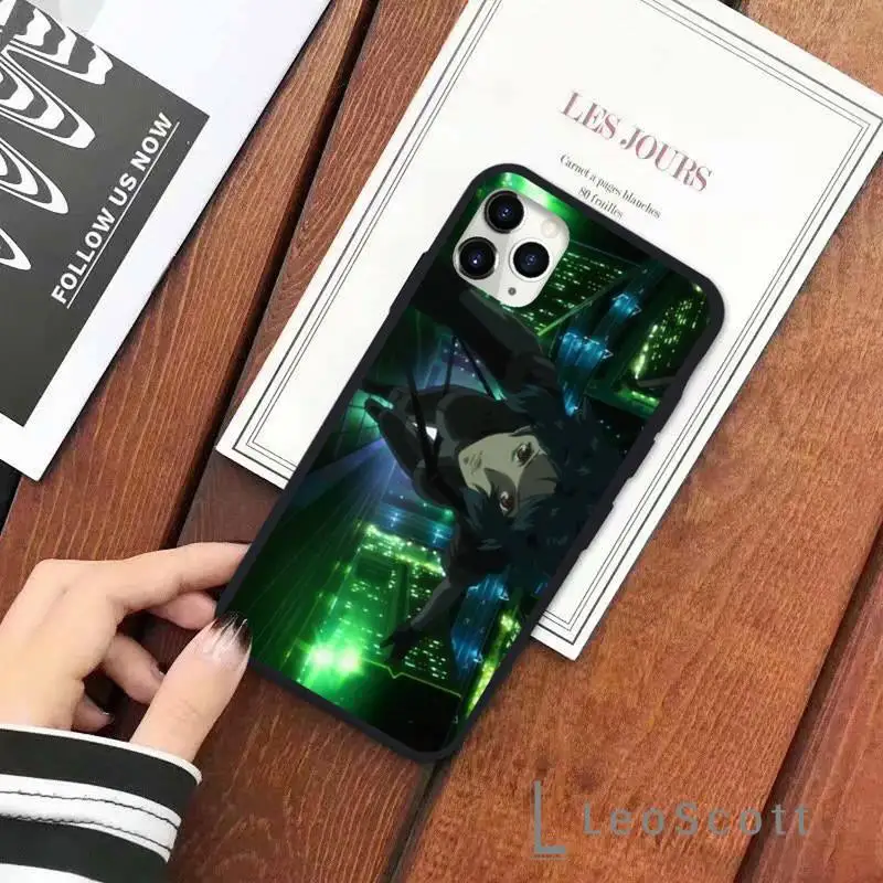

Ghost in the Shell Manga Comics Phone Case for iPhone 11 12 pro XS MAX 8 7 6 6S Plus X 5S SE 2020 XR Soft silicone