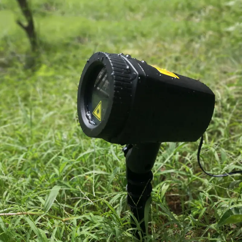 Наружное рождественское Лазерное освещение домашний сад лужайка проектор