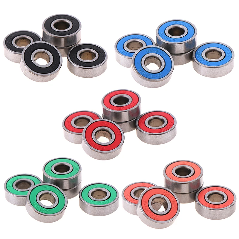 5x ABEC-9 608 2RS встроенный роликовый подшипник колеса для коньков антикоррозийный