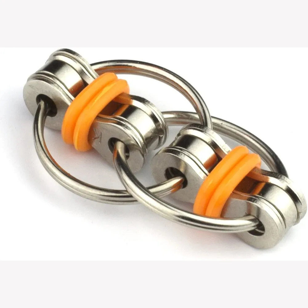 

Anti Stress New Key Ring Hand Spinner Bearing Tri-spinner Toy For Autism Adhd Adult And Children Metal Fidget Toys