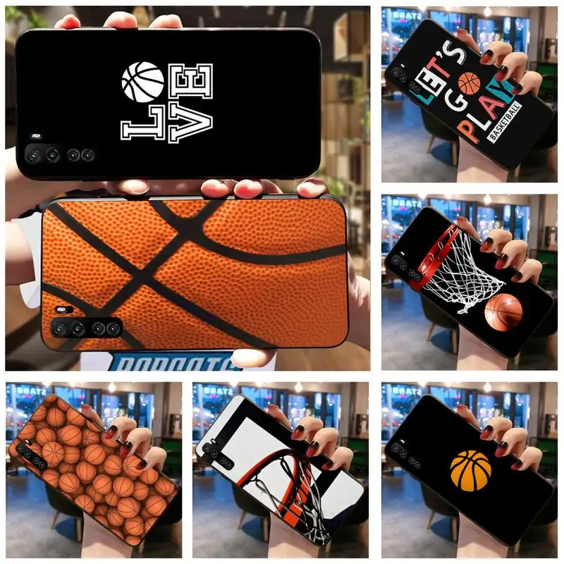 Чехол для телефона с баскетбольной площадкой I love Huawei Nova 6se 7 7pro 7se honor 7A 8A 7C 9C Play |