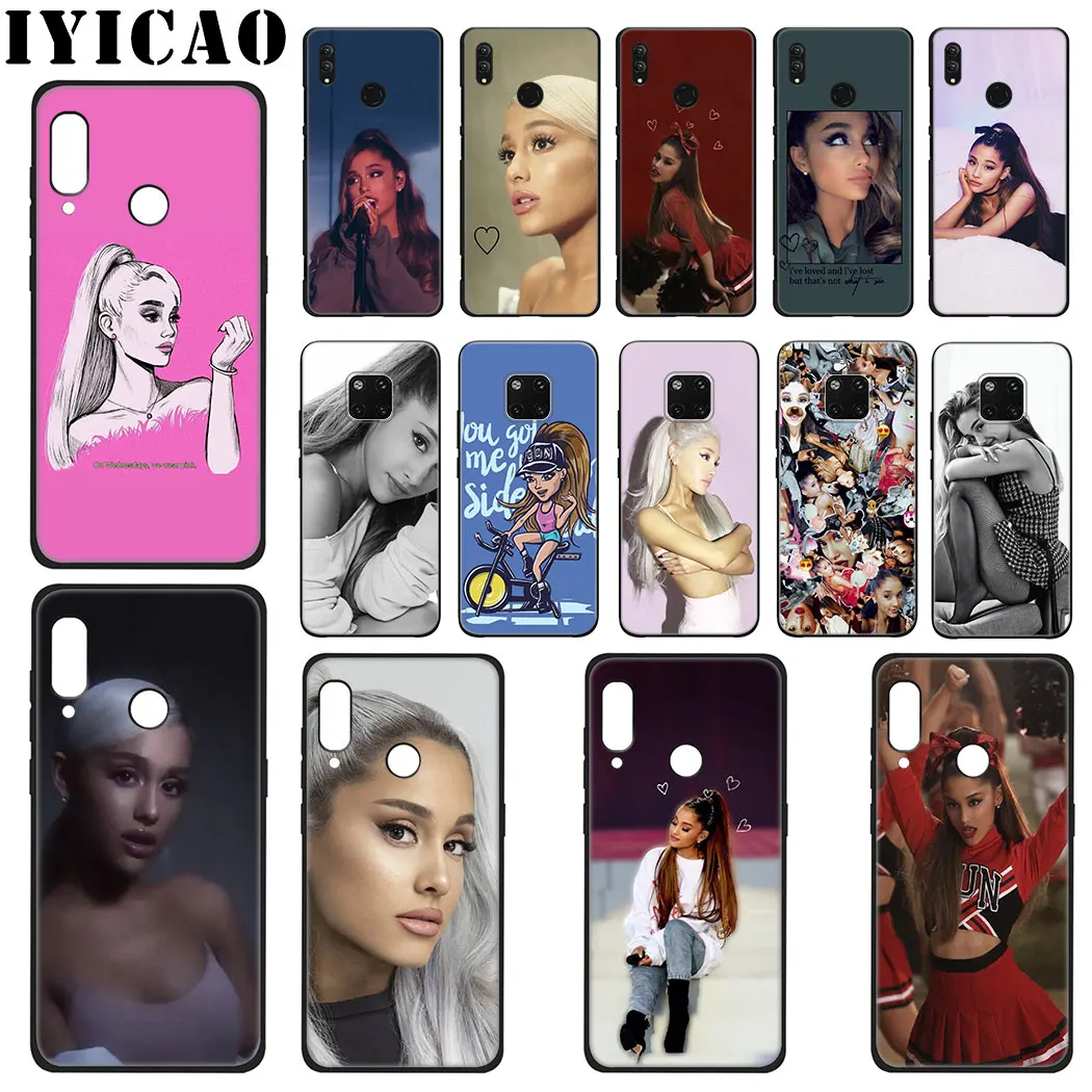 IYICAO сексуальная горячая Ариана Гранде Мягкий силиконовый чехол для huawei mate 20 10 Lite
