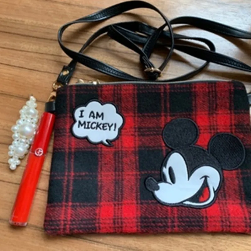 Новинка 2019 милая мультяшная сумка Disney с Микки женские сумки на плечо женский