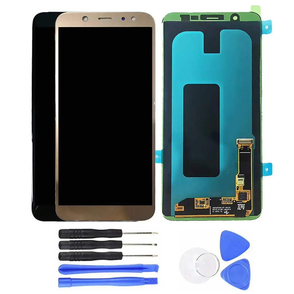 ЖК-дисплей сенсорный экран дигитайзер для Sam-sung Galaxy A6 Plus 2018 SM-A605F | Мобильные