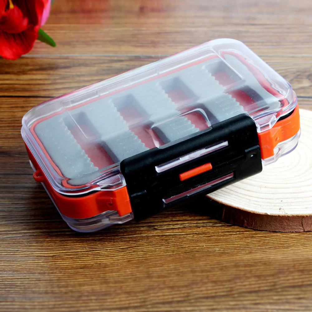 Пластиковая двухсторонняя рыболовная приманка коробка для рыболовных снастей