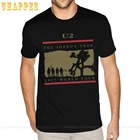 Новинка 2017, Оригинальная футболка U2, футболка для мирового турнира, футболка с рисунком дерева Джошуа, 3XL для мужчин, красочная рубашка