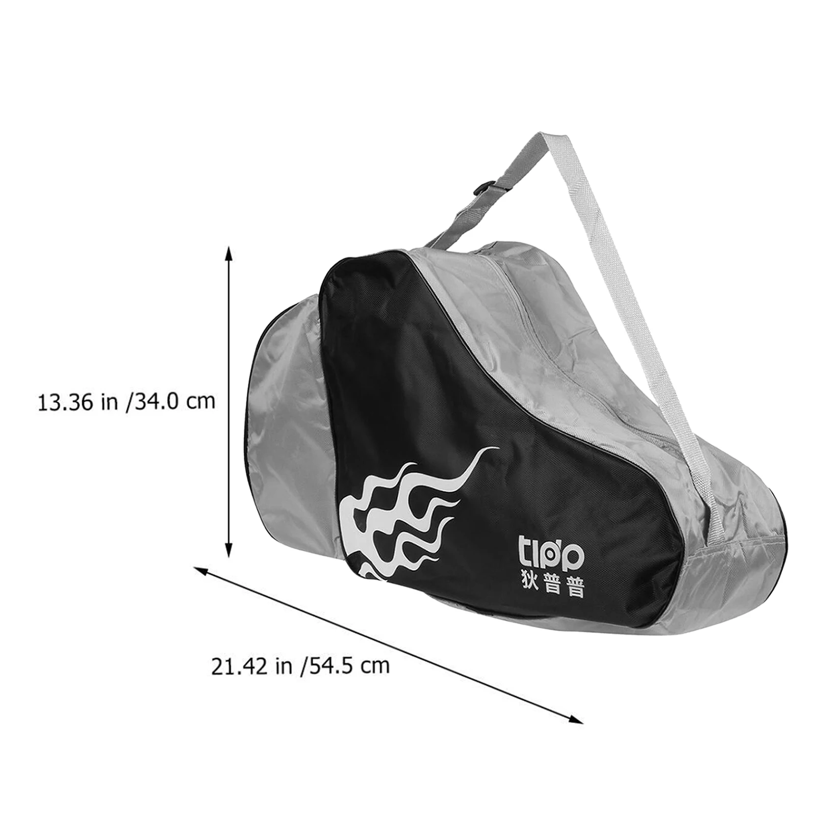 

Portable Professional Roller Inline Skating Boots Bag Oxford Cloth Waterproof Ice Skate Shoes Handbag Roller Skates Storage