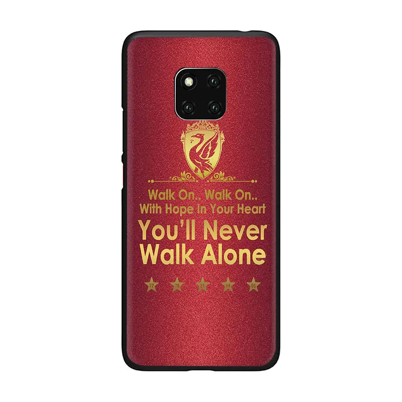 B4 EWAU Ливерпуль клуб силиконовый чехол для телефона для huawei Y6 Y7 Y9 Prime Коврики 10 20 30 Lite Pro Nova 2 2i 3 3i 4 5i - Цвет: B4