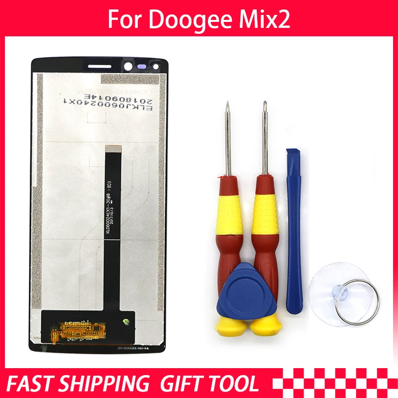 Новый оригинальный ЖК дисплей с сенсорным экраном для DOOGEE MIX 2 идеальные запасные