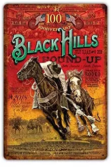 

Rodeo Cowboy Ride A Horse Bar Cafe Home Oil Station Garage Kitchen Farm Countryside Vintage Retro Tin Signs