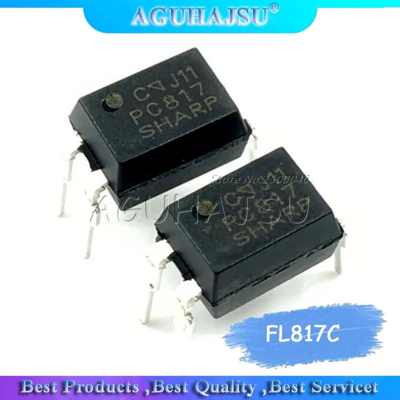 50 шт. PC817 EL817 817 817C FL817C PS817C оптопара в корпусе DIP |