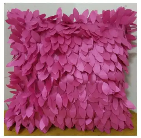 rose red Лист Подушка для дивана Декор Бар офис спинка подушка для гостиниц - Цвет: rose red
