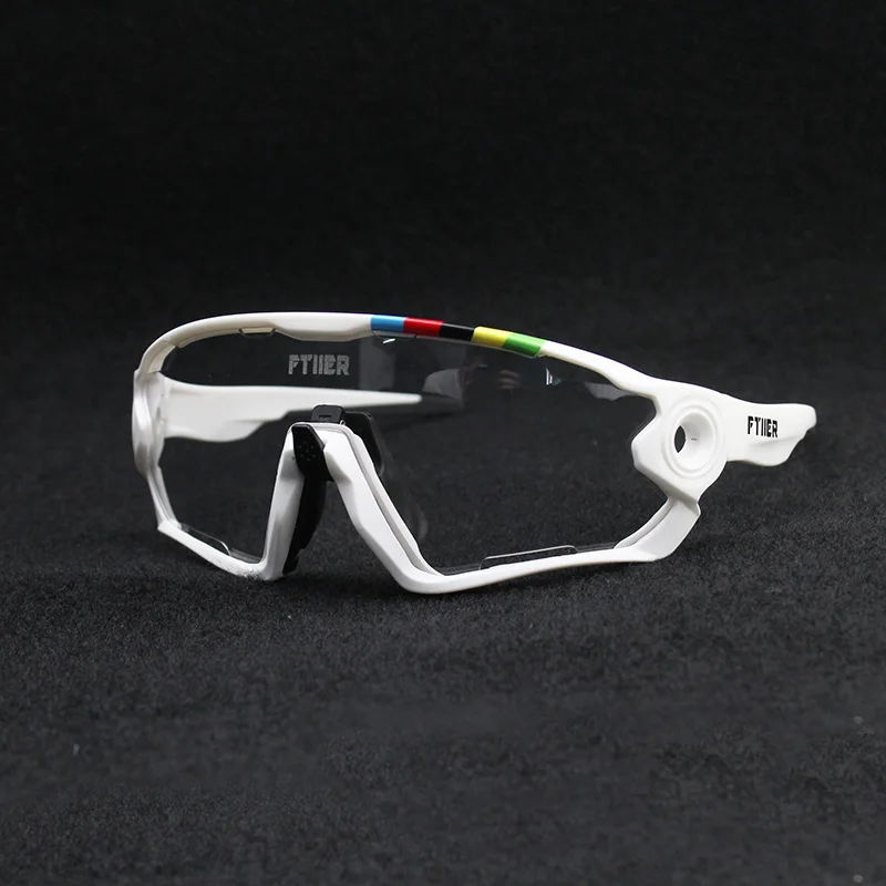 UV400 Новый стиль велосипедные очки с Helmetes фотохромные MTB велосипед езда TR90 спорт на