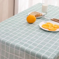 waterproof washable tablecloth plain dyed wedding birthday party table cover rectangle desk cloth wipe cover oil free white