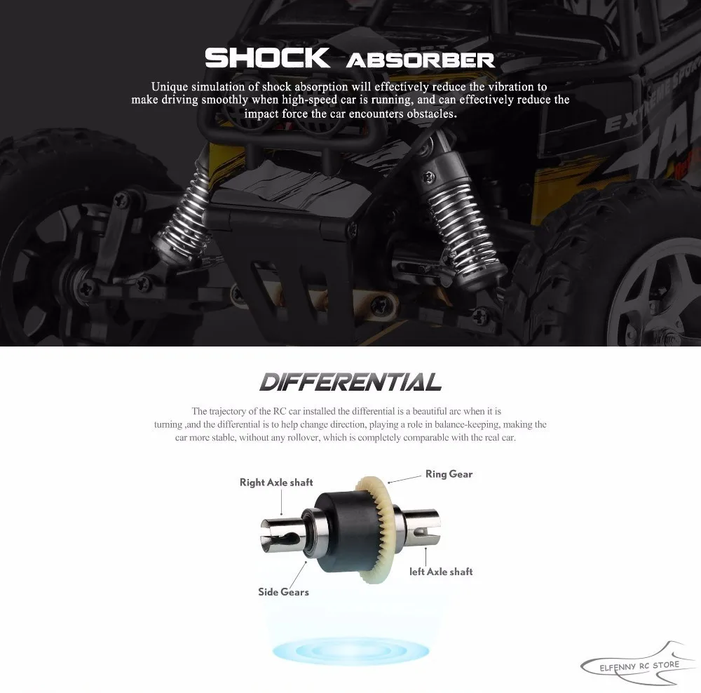 WLtoys 18428-B RC автомобили 1:18 Масштаб MODE2 2,4G 4WD RC внедорожный автомобиль гусеничный с четырехколесной самостоятельной системой подвески