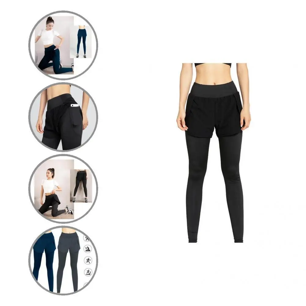 

High Waist Anti-shedding Gym Workout Running Tights Legging for Girl