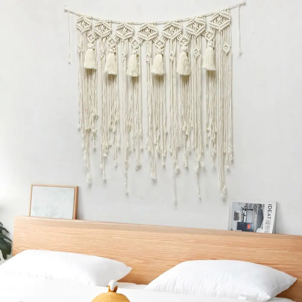 

Large Lace Wall Hanging Hand-woven Exquisite Decorative Tapestry