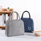 Портативная сумка для обеда, Термосумка, изолированная сумка для обеда, сумка-холодильник для женщин, удобная сумка-тоут, сумки для еды для работы и офиса