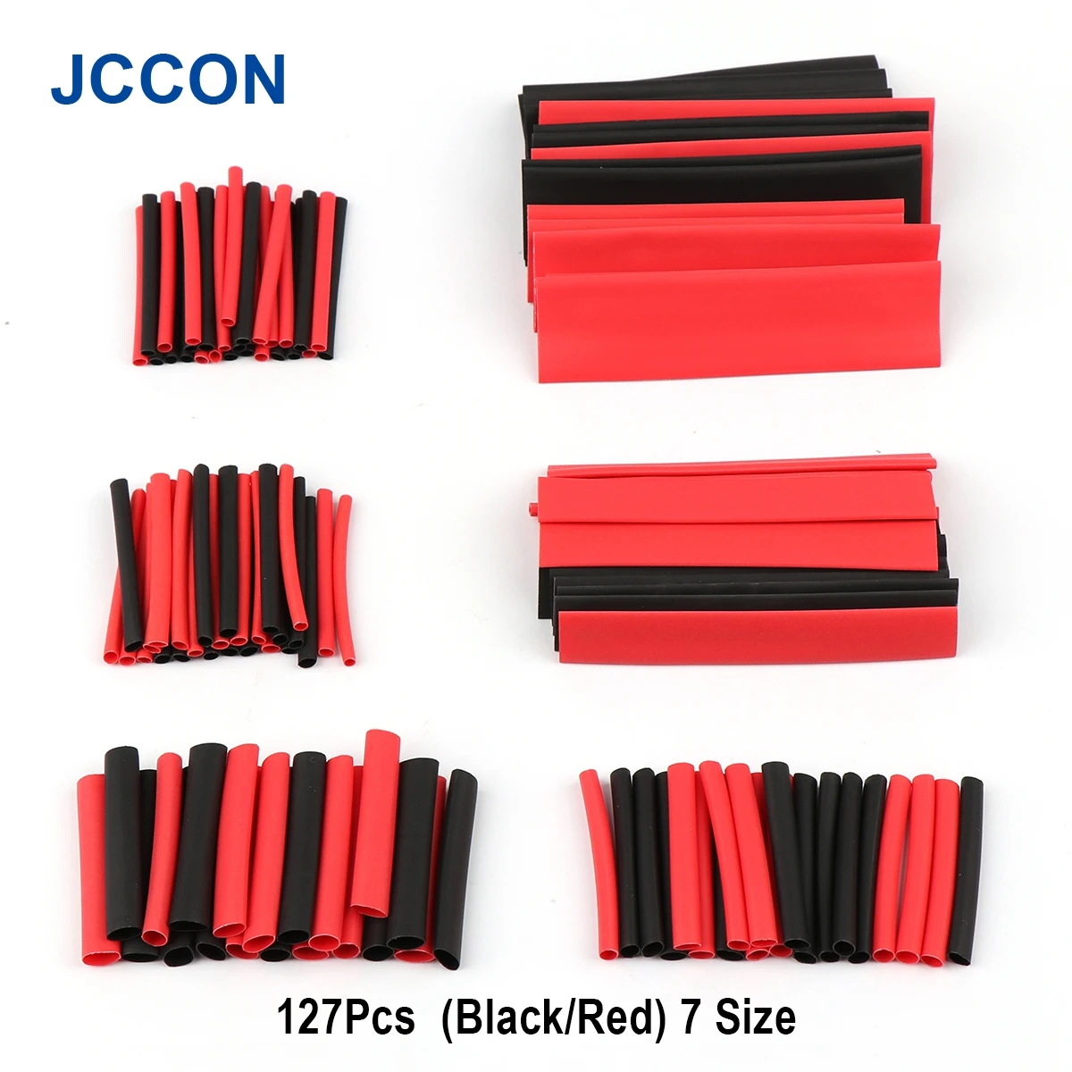 

127Pcs Heat Shrink Wrapping Kit Termoretractil Car Shrinking Tubing Wire Wrap Assorted Sleeve Cable Insulation Sleeving 7 Size