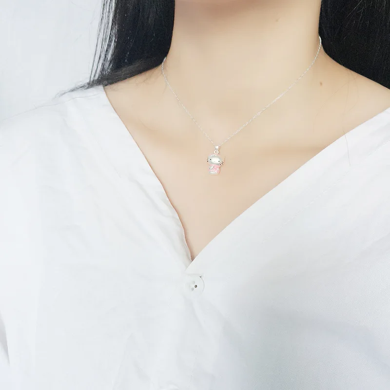 Кулон BOSCEN из стерлингового серебра 925 пробы ожерелье для женщин маленькая