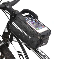 rainproof bike bag bike rack frame bag reflective phone case touchscreen bag mtb bicycle motorcycle accessory cycling equipment
