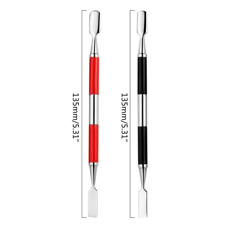 

Cuticle Pusher Cutter Nail Peeler Scraper Stainless Steel Remover Pedicure Tool